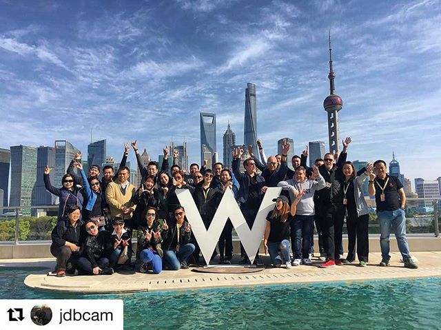 Talent at the W #Shanghai, ready to take on Whatever/Whenever.