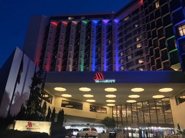 associates say it best..."I am so proud to be a part of a family that so openly supports the rights of the LGBTQ community, proven the company in hospitality for #equality. I love working at @marriottpdx, I wouldn't trade it for the world!" - @trvstptn 
Happy #PortlandPride! ️