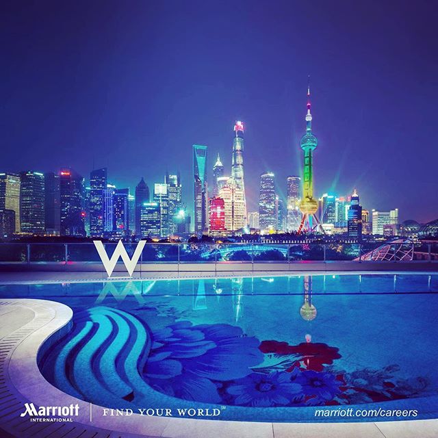 Welcome to W Shanghai, The Bund. level of this new hotel? Super-High.