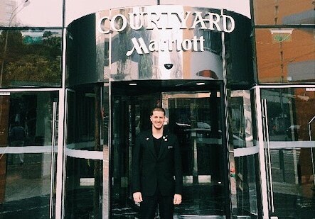 “A few months after I joined Marriott, my son was born with a heart condition. I was very worried, but my colleagues showed me true friendship. At age 1, he had an operation and many associates donated blood for it. Now my son is healthy and growing up perfectly. That’s why I choose to give my all to this company.” -Oscar, Loss Prevention Officer, @courtyardmiraflores