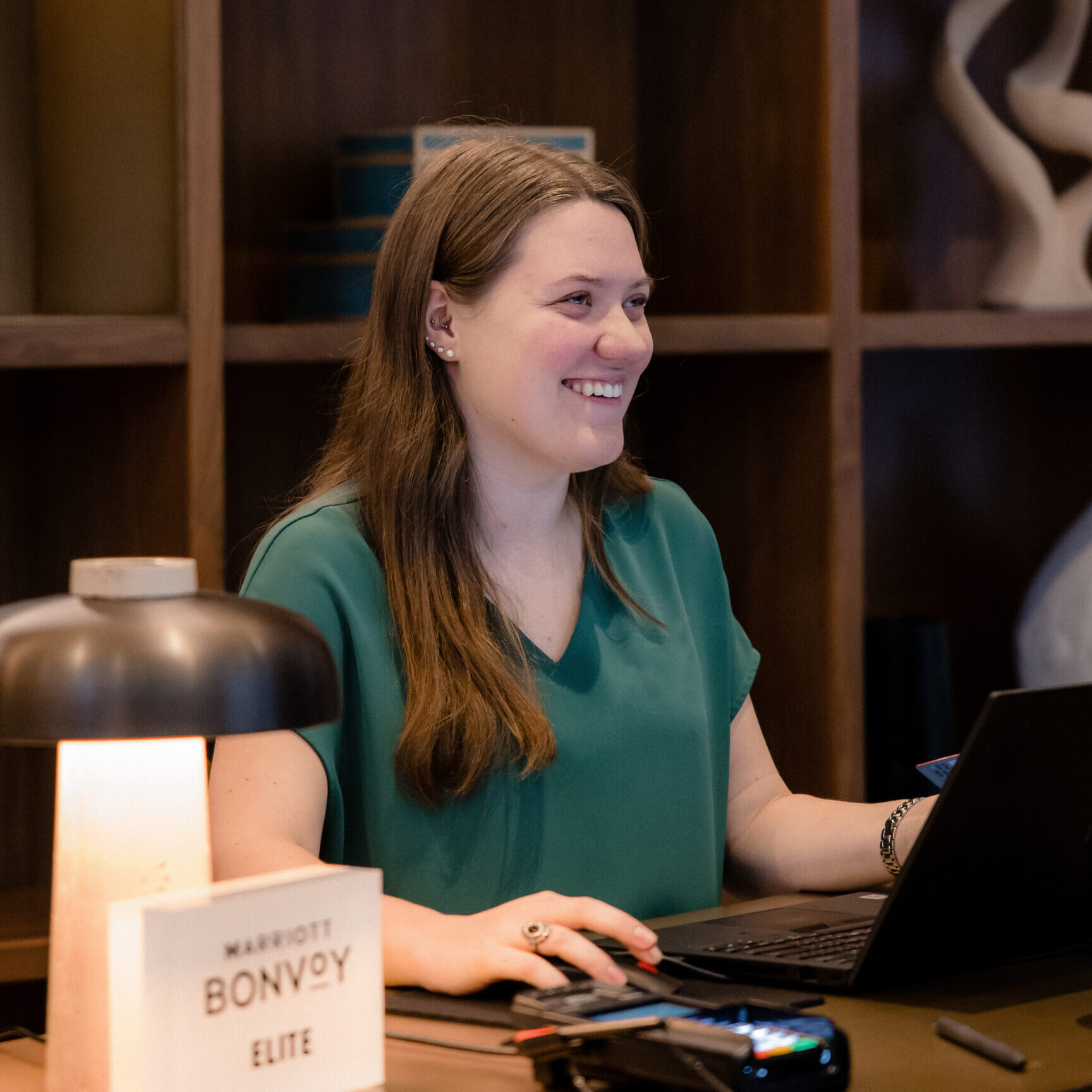 The Hotel Front Desk Job Inside Caroline's DaytoDay at Marriott