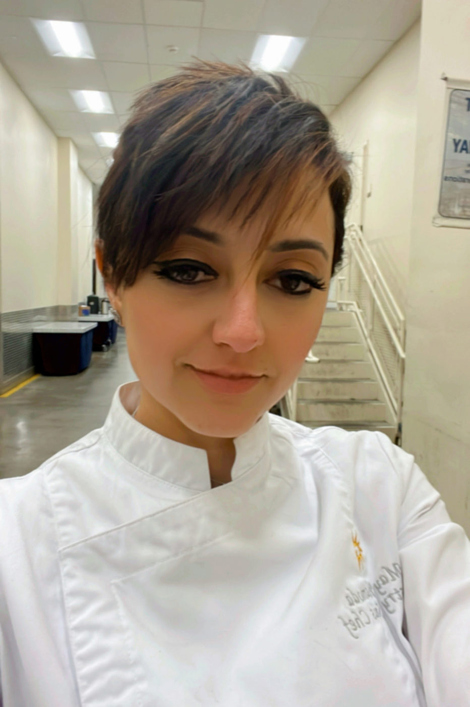 may h marriott pastry sous chef in gaylord uniform